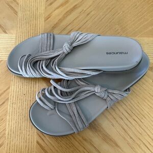 Maurices Light Gray Women's Sandals